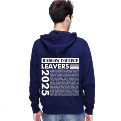 New Leavers Hoodie trendy side block column leavers list